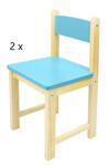 Set di due sedie per il tavolo 30B (2 sedie)