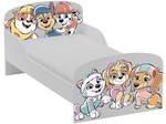 Letto per bambini con materasso 140/70 cm - Paw Patrol 08