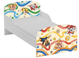 Letto per bambini con materasso 140/70 cm - Paw Patrol 06