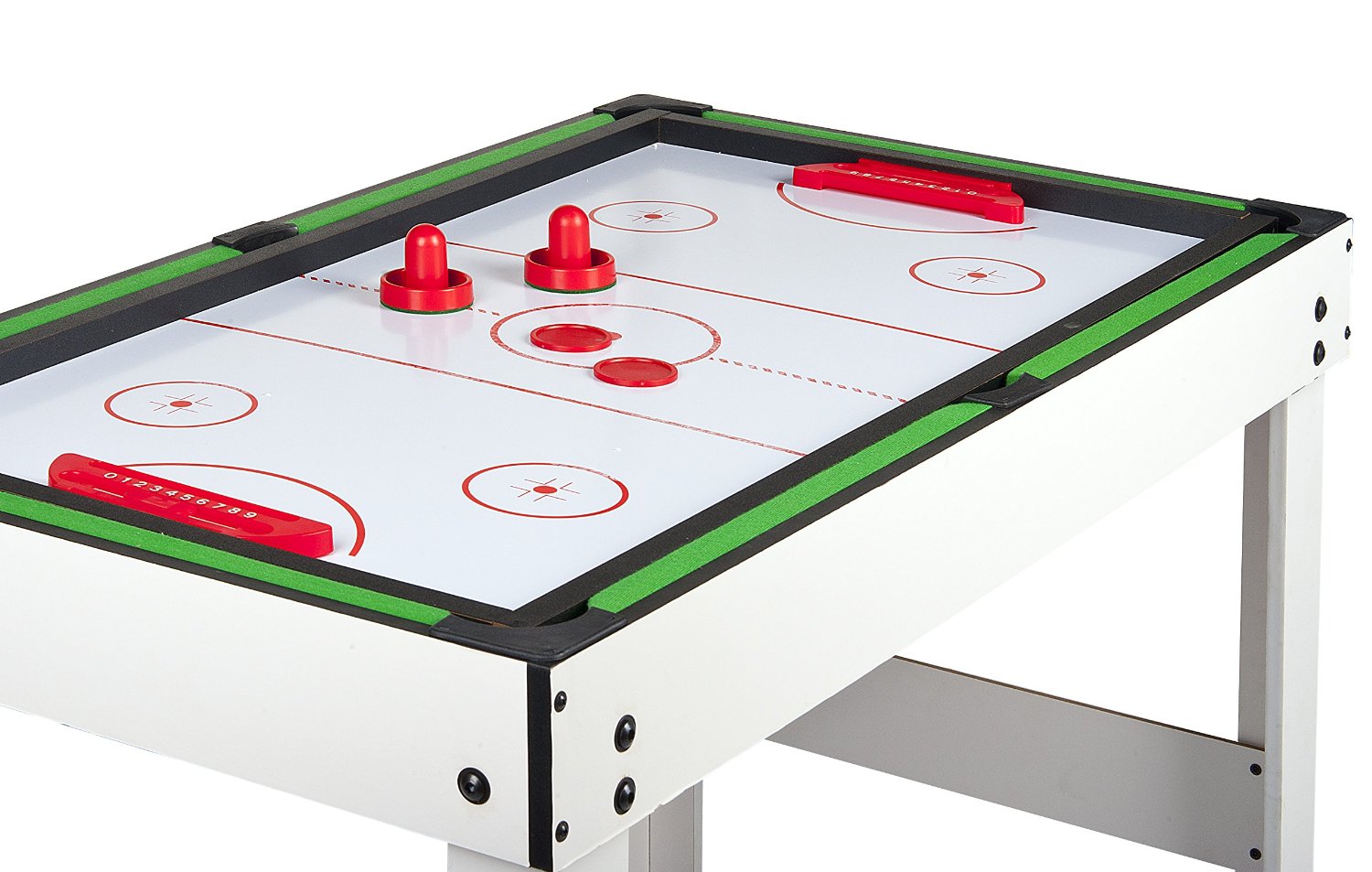 Tavolo multigioco 4 in 1 con biliardo pool, calcetto, hockey e ping pong  Leomark IT